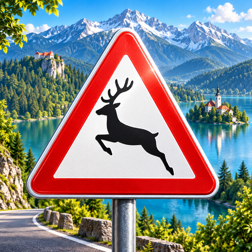 Slovenia Road Signs Study Quiz app icon